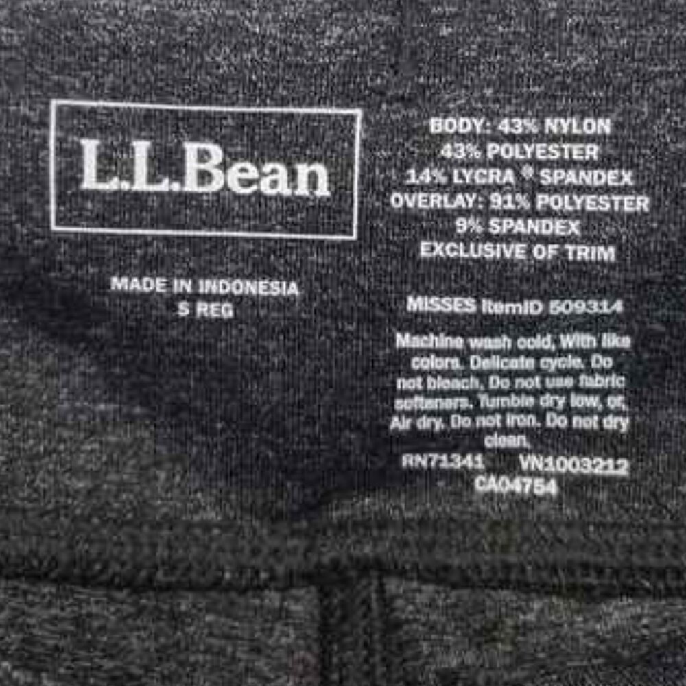 L.L. Bean Adventure Hike Legging Tights - Picture 9 of 16